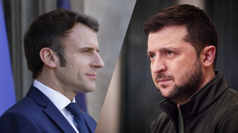 GUERRE EN UKRAINE: UN DÉSACCORD ENTRE MACRON ET ZELENSKY SUR LA ...